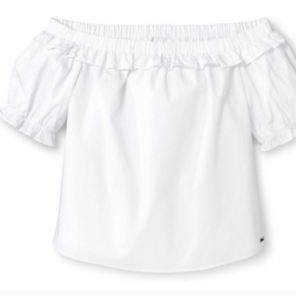 Vineyard vines off the shoulder top